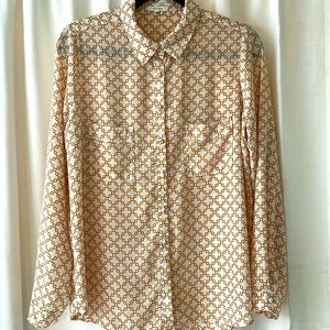 Anthropology Pleione blouse
